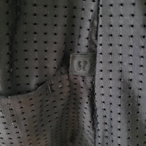 Lululemon "Find Your Bliss" Black & Grey Reversible Track Jacket-LL Size 10* - Picture 9 of 10